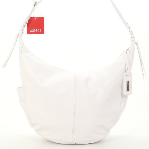 Esprit Dina Shoulderbag Wei&szlig; D15011-110 Damen Handtasche Tasche Schultertasche