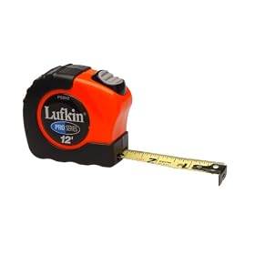 Lufkin PS3312 3/4-Inch x 12 Pro Series Power Return Tape Measure