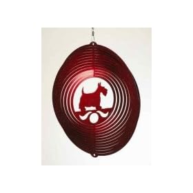 Scottish Terrier Wind Spinner