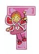 Self Adhesive Wooden Fairy Letter T by The Toy Workshop