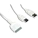 Cables To Go - 35502 5ft iPod Male To USB / Firewire Y Cable