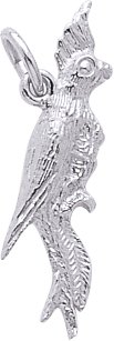 Childrens Toyshop  Jewelry : Cockatoo Charm by Rembrandt Charms