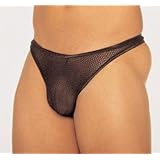 Elegant Moments Fishnet Thong