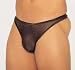 Elegant Moments Fishnet Thong in the color As Shown
