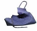 APRON DENIM BLUE