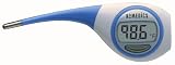 HoMedics TO-R101 Large Readout 10 Second Digital Thermometer with Memory, White
