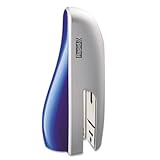 Leitz 02885 - Allura Stand Up Stapler, 25-Sheet Capacity, Crystal Blue