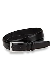 Coated Leather Double Keeper Belt