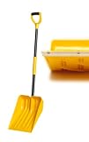 Erapro HD-2ME 13-Inch Poly Blade With Metal Edge Heavy Duty Snow Shovel With 36-Inch Lacquered Hardwood Shaft Cushion Shaft Grip