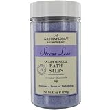 STRESS LESS by Aromafloria: OCEAN MINERAL BATH SALTS 42 OZ BLEND OF LAVENDER, CHAMOMILE, AND SAGE