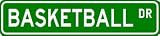 BASKETBALL Street Sign ~ Custom Street Sign - Aluminum