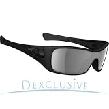 OAKLEY Polarized Antix Sunglasses, Matte Black Frame with Polarized Grey Lens