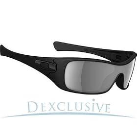 Click here to buy OAKLEY Polarized Antix Sunglasses, Matte Black Frame with Polarized Grey Lens.