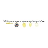 New York Mets 5-Charm Bracelet baseball bat, team logos, glove, baseball