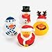 12 CHRISTMAS Rubber Duckies/DUCKS/Santa Snowman Reindeer/TOYS/Collectibles