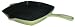 Le Creuset Enameled Cast-Iron 10-1 4-Inch Square Skillet Grill, Kiwi
