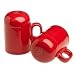 Fiesta Scarlet 756 4-1/2-by-4-Inch Stovetop Salt and Pepper Set