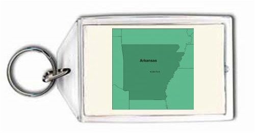 Arkansas Keychain