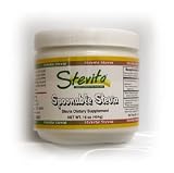 Stevia Spoonable Powder NO Calories NO Carbohydrates Extracted from the leaves of the Stevia plant with high concentrations of Steviosides and Rebaudiosides - 16 Oz #ST52