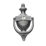 Baldwin 0103.150 Colonial Door Knocker with Observ-o-scope, Satin Nickel