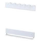 Fishing Rod Rack - Holds 6 - White by Racor