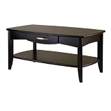 Danica Coffee Table - Espresso Wood (Dark Espresso) (18H x 40W x 21.97D)