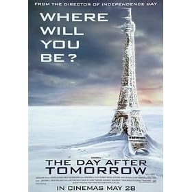 THE DAY AFTER TOMORROW EIFFEL TOWER S/S POSTER 27X41 EIFFEL TOWER 27X41 POSTER