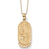 14k Gold Good Luck Pendant