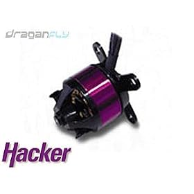 Hacker A10-9L Brushless Outrunner RC Motor, 20g, 75W, 1700 RPM Volt by Hacker Brushless USA, Inc.