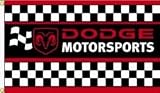 Dodge Motorsports - 3 Ft. X 5 Ft. Flag W / Grommetts - B0006VJ784