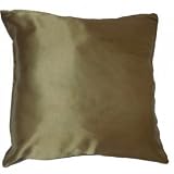 Passionate Faux Silk Cushion in Gold