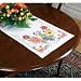 Dimensions Stamped Cross Stitch Flowers & Berries Table Runner
