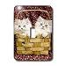 Cats - Kittens in the basket - Light Switch Covers - single toggle switch