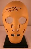 JOHNNY BOWER Toronto Maple Leafs SIGNED Full Size Replica Mask - Autographed NHL Helmets and Masks