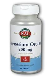 Magnesium Orotate 200mg - 60 - Tablet