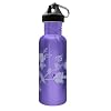 Green Bottle TGB509 25-Ounce Reusable Stainless Steel Water Bottle with Screw Top, Purple Blossoms