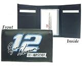 Ryan Newman Embroidered Leather Tri-Fold Wallet