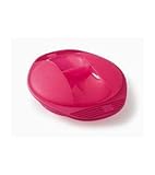 Papillote estouffade silicone ronde, framboise