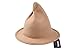 DANTIYA Women's Wool Felt Candy Colored Sharp Pointed Witch Hat for Halloween Party and Daily