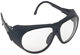 LASER SAFETY EYEWEAR - CO2/EXCIMER FILTER IN BLACK PLASTIC FIT-OVER FRAME STYLE