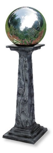 Gazing Globe Vine Pedestal Base