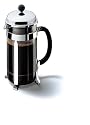 Bodum 1928 Chambord Coffee Maker Stainless Steel 8 Cup 1.0lt