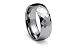 Tungsten Carbide Dome Faceted Ring 8mm