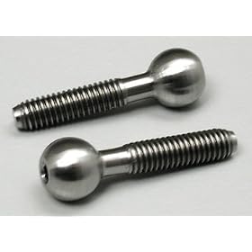1726 FT Titanium Pivot Balls NTC3 (2) from Associated Electric Car Kits