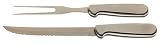 Ginsu International Traditions 2-Piece Stainless Steel Carving Set