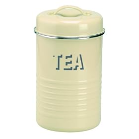 Typhoon Tea Caddy - Cream