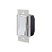 Leviton Vizia Matching Remote to 120-Volt AC Dimmers/Fan Speed Control for 3-Way or up to 5 Locations with LEDs, White, Ivory and Light Almond, #VZ00R-1LZ