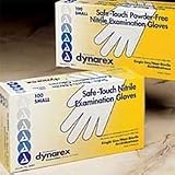 Nitrile Latex-Free, Powder-Free Exam Gloves Small (Box of 100)