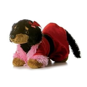 Dachshund Dog Plush Toy Sweet Pea Dress Up