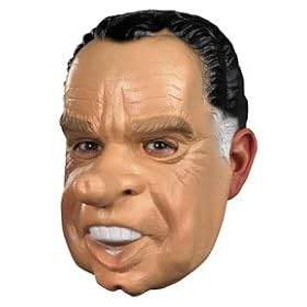 ADULT President Nixon Vinyl Costume Mask